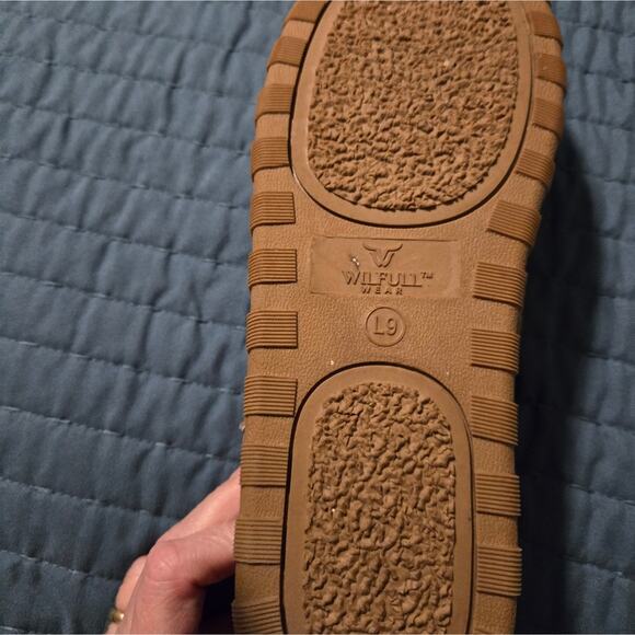 Tan Moccasin Slip-On Loafers with Plush Lining - Picture 3 of 3